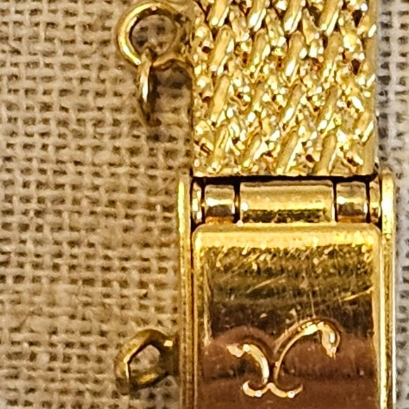 Xavier Yellow Gold Tone Diamond Watch - Picture 4 of 5